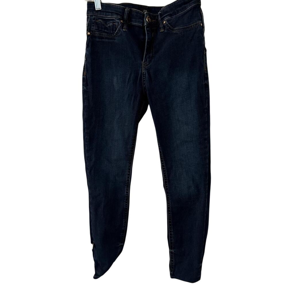 River Island UK Dark Wash Skinny Jeans